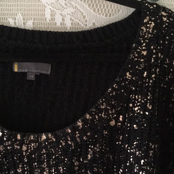 Black and Rose Gold Baggy Sweater - Picture 7 of 10